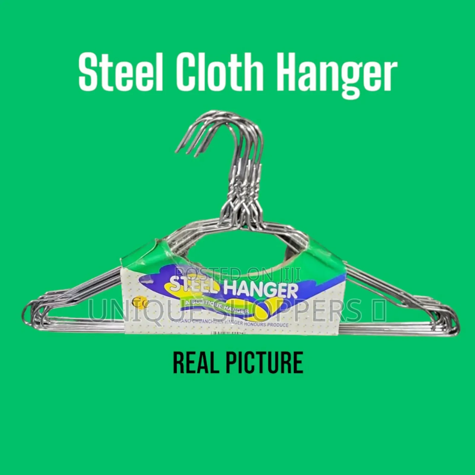 477032 Stainless Steel Cloth Hanger 10pcs