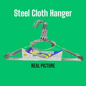 477032 Stainless Steel Cloth Hanger 10pcs