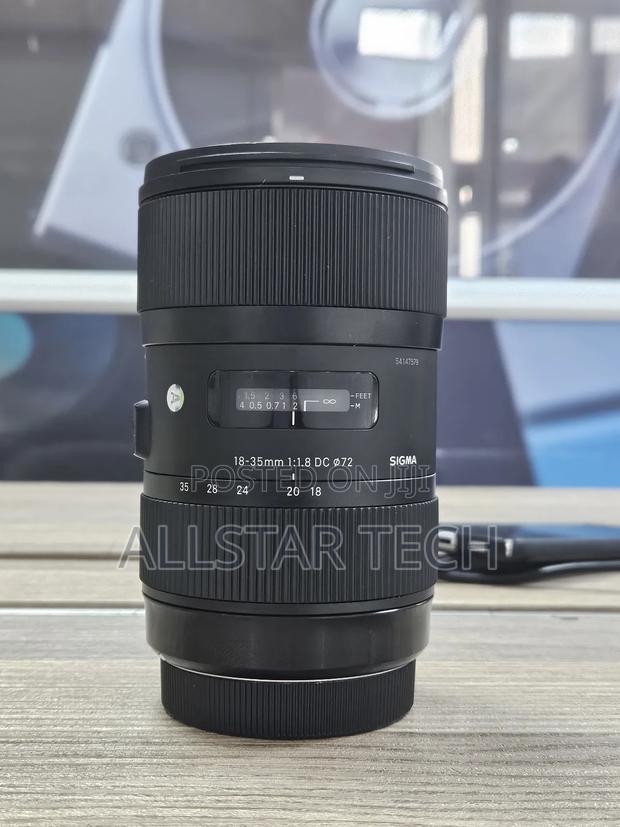 Sigma 18-35mm F/1.8 Dc HSM Art Lens for Canon Ef (Clean as New)