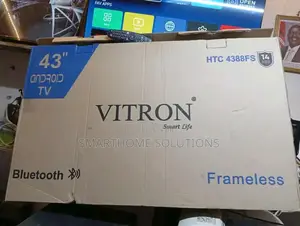 Full Hd Vitron 43inches Smart Android Frameless Tv 1080p.