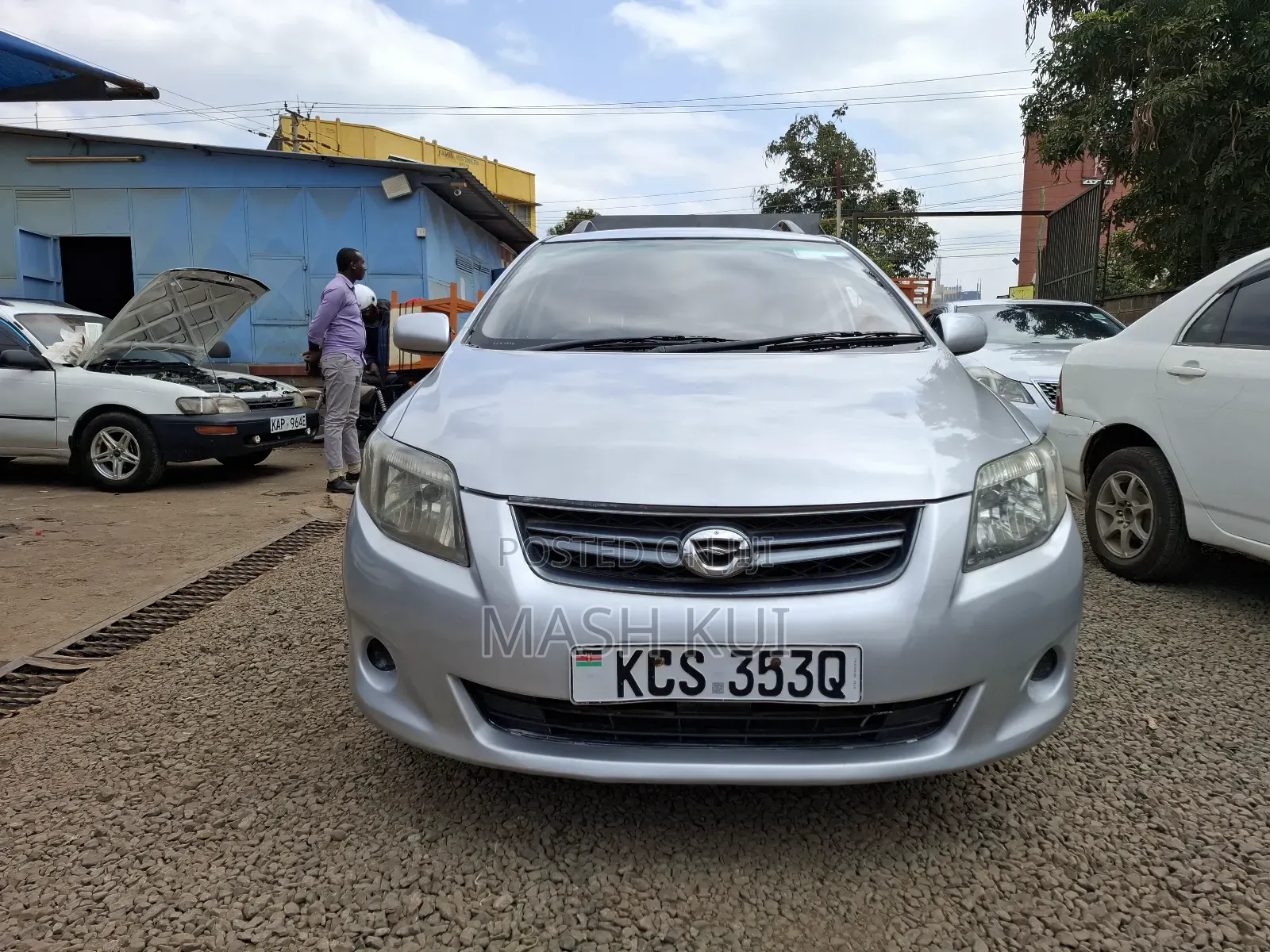 Toyota Corolla Fielder 2011 Silver