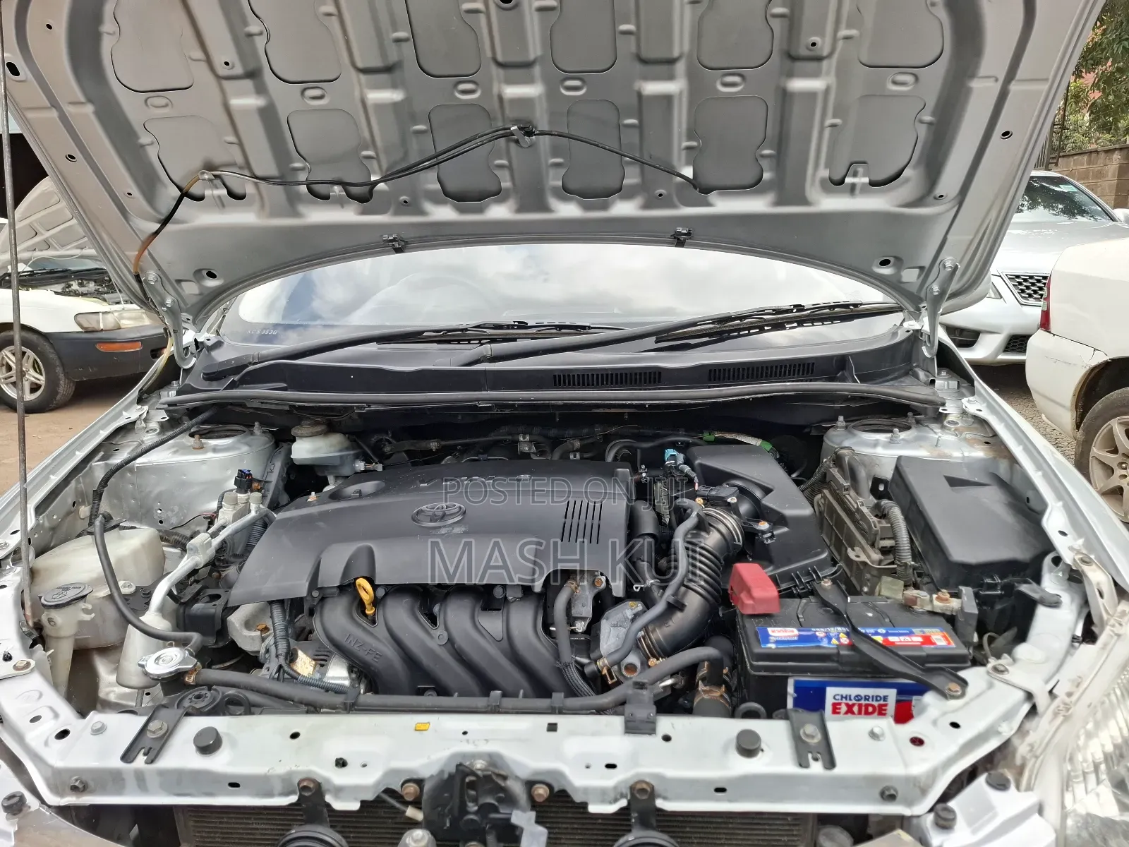 Toyota Corolla Fielder 2011 Silver