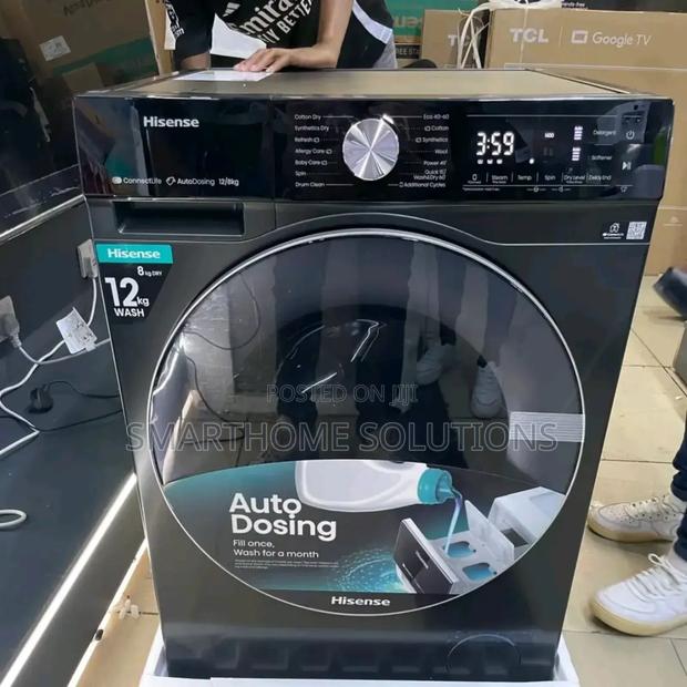 Hisense 12kg/8kg Series 5 Front Load - main view