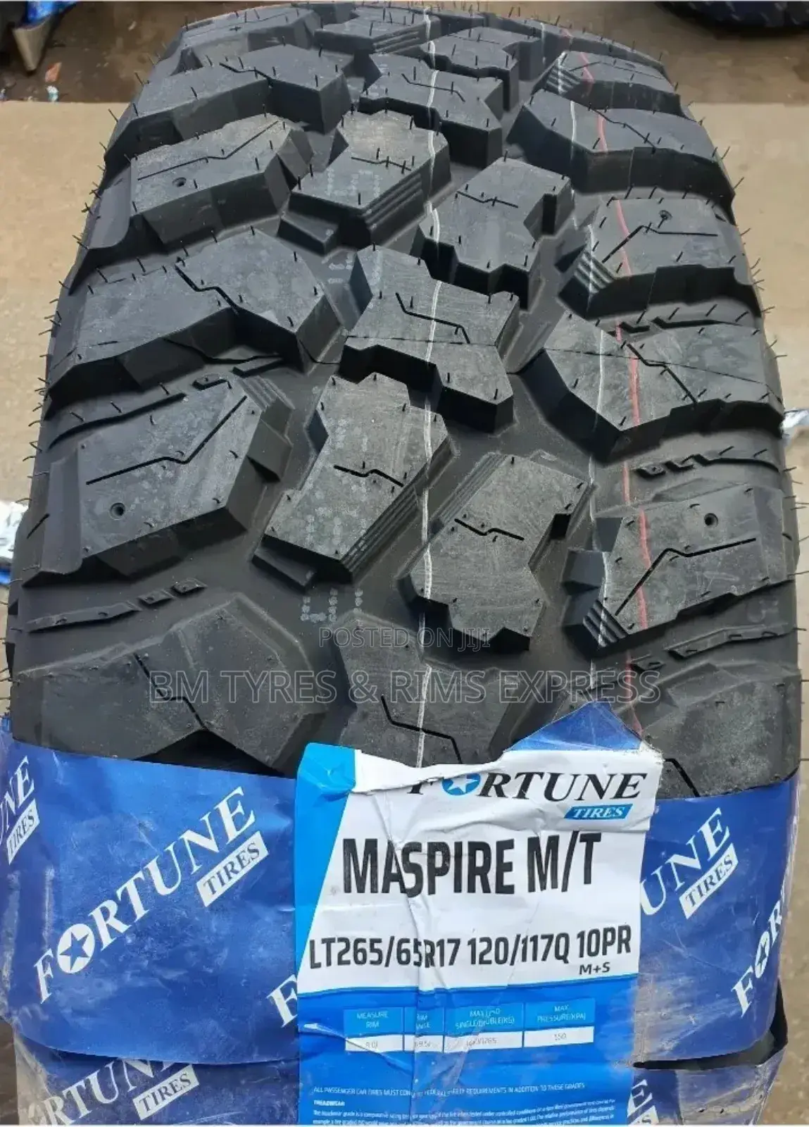 265 /65 R17 Fortune Tyres (Mud Terrrain) New Technology.