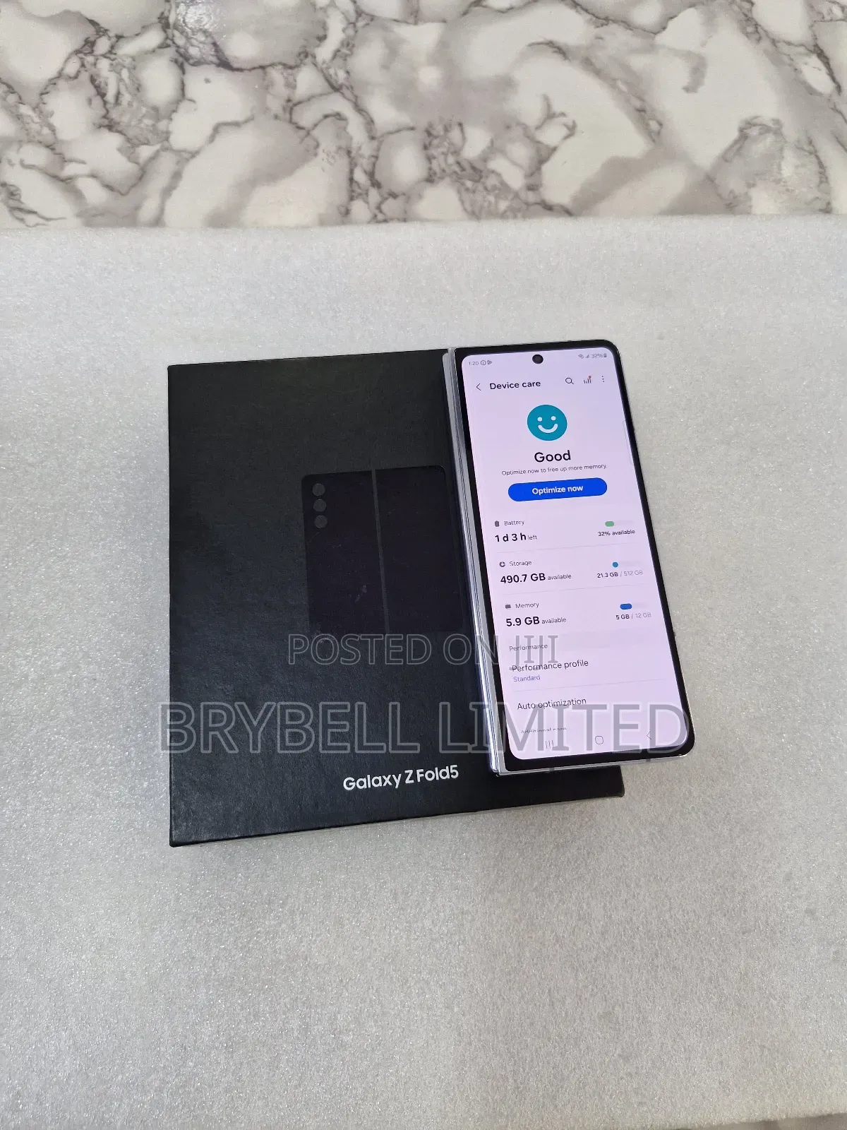 Samsung Galaxy Z Fold 5 512 GB Blue