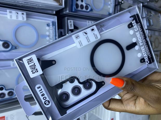 Ogranee Frameless for Samsung Galaxy S24 Leather Case With Mag Safe - thumbnail 3