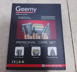 Geemy Gm-595 3 In 1 Rechargeable Shaver ****