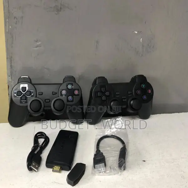 Ps1/Games Stick Hd M8 Video Game Console Double Wireless Controller