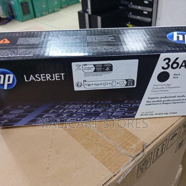 Hp 36a Black Original Laserjet Toner Cartridge (Cb436a)