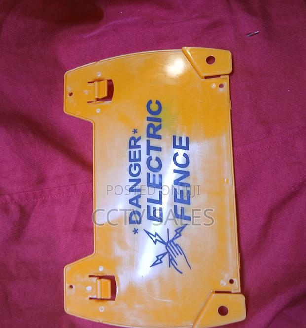 Warning Danger Electric Fence