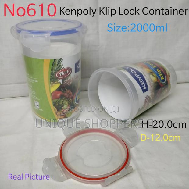 Kenpoly Klip Lock Container No610
Size 2000ml Now Available