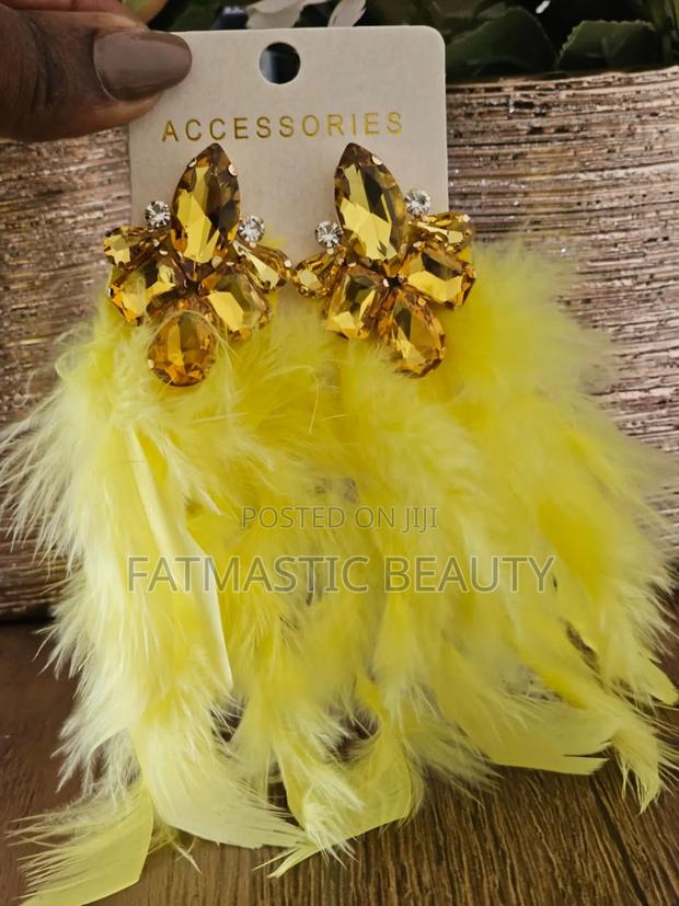 Fur Earrings - thumbnail 2