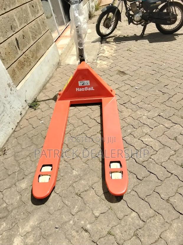 Warehouse Pallet Trolley - main view