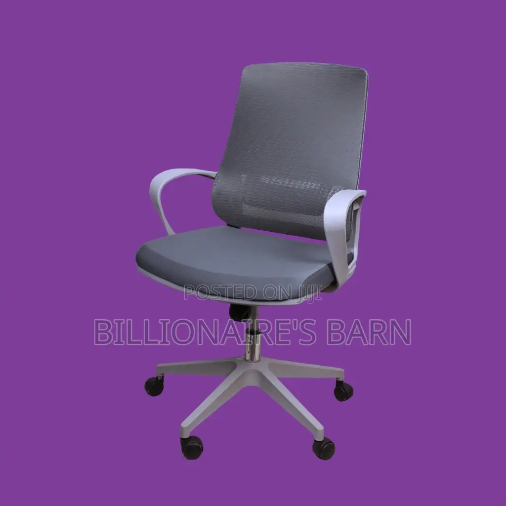 Grey Ergonomic Mesh Office Chair | Orthopedic Mesh Backrest