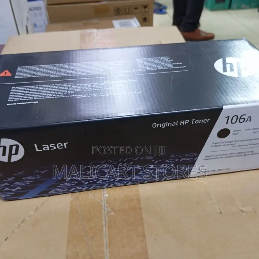 Hp 106a Black Original Laser Toner Cartridge (W1106a)