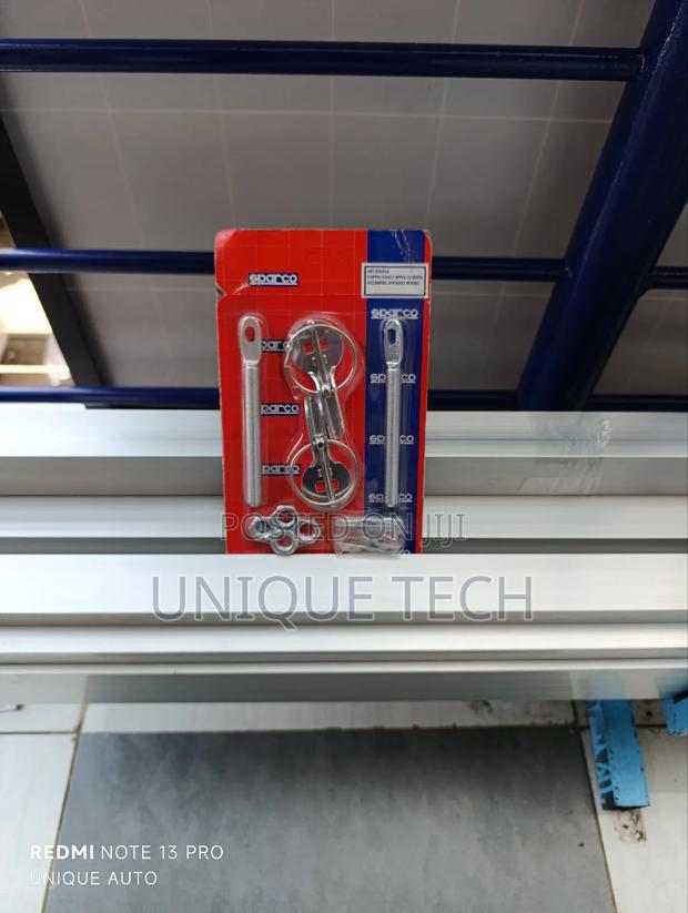 Universal Bonnet Safety Pin Lock High Strength Steel