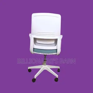 White Ergonomic Mesh Office Chair — Scratch-Resistant Finish #309
