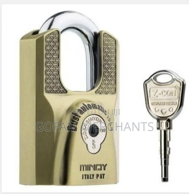 Mindy Lock With Keys Indoor and Outdoor Zinc Alloy Big Padlock