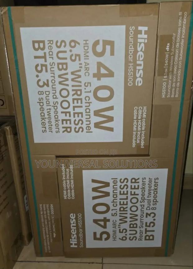 Hisense 540 Watts 5.1ch Hs5100 Hisense Sound Bar