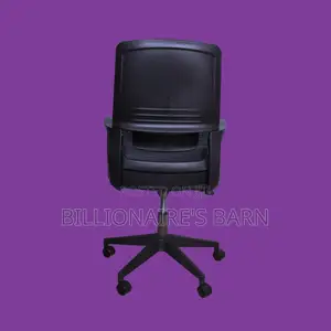 Black Ergonomic Mesh Office Chair | Quiet-Roll Steel Frame