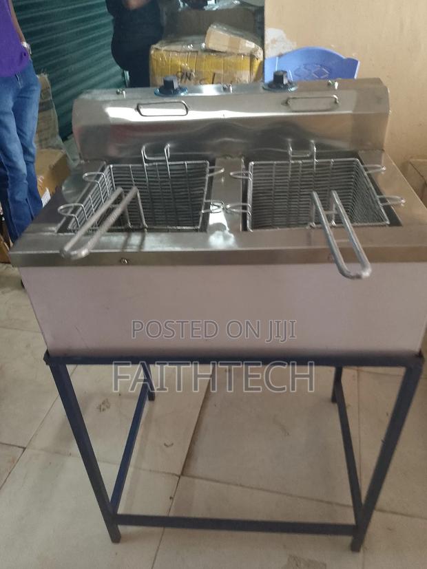 15litres Double Double Coiled Commercial Chips Deep Fryer - main view