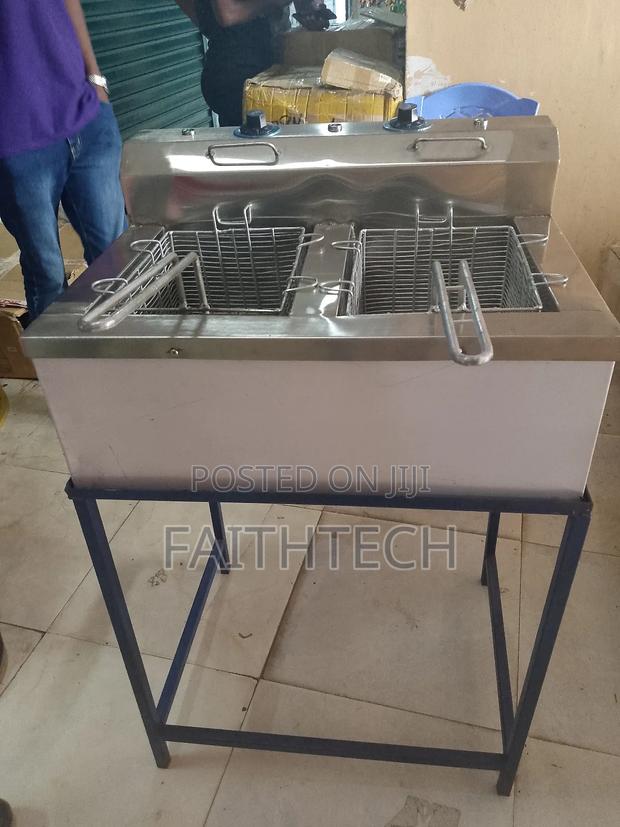 15litres Double Double Coiled Commercial Chips Deep Fryer - thumbnail 3