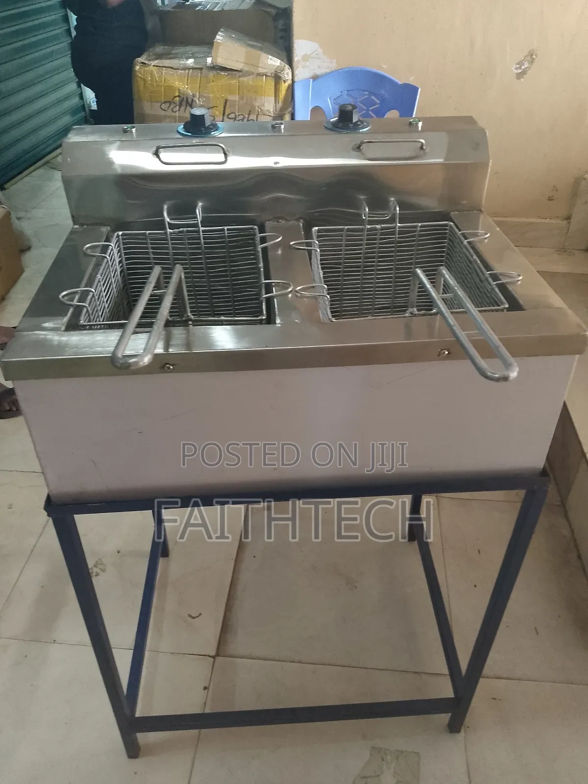 15litres Double Double Coiled Commercial Chips Deep Fryer