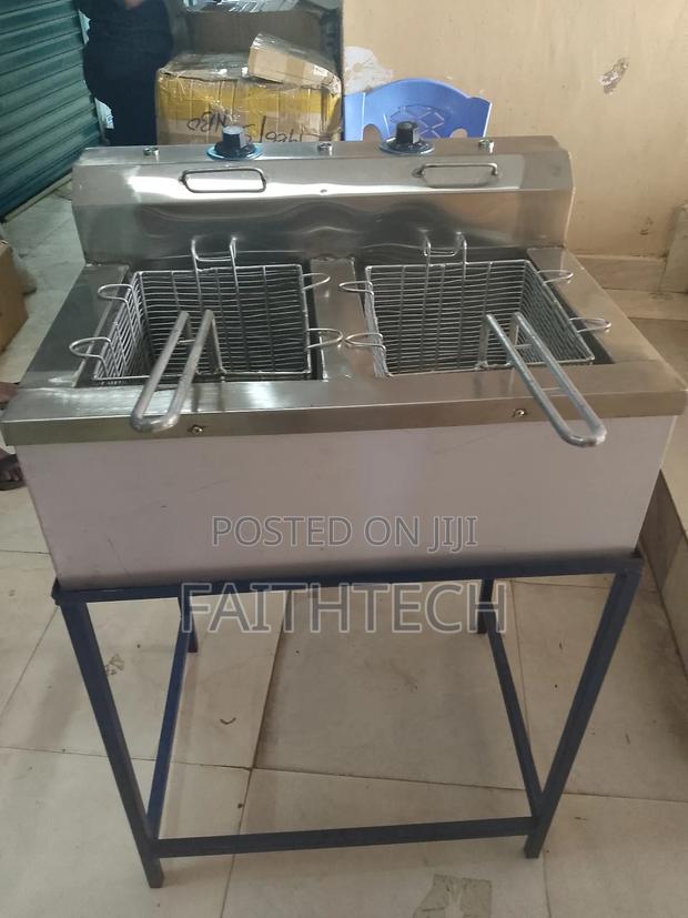 15litres Double Double Coiled Commercial Chips Deep Fryer - thumbnail 4