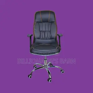Ergonomic Executive Leather Office Chair | Mesh Backrest