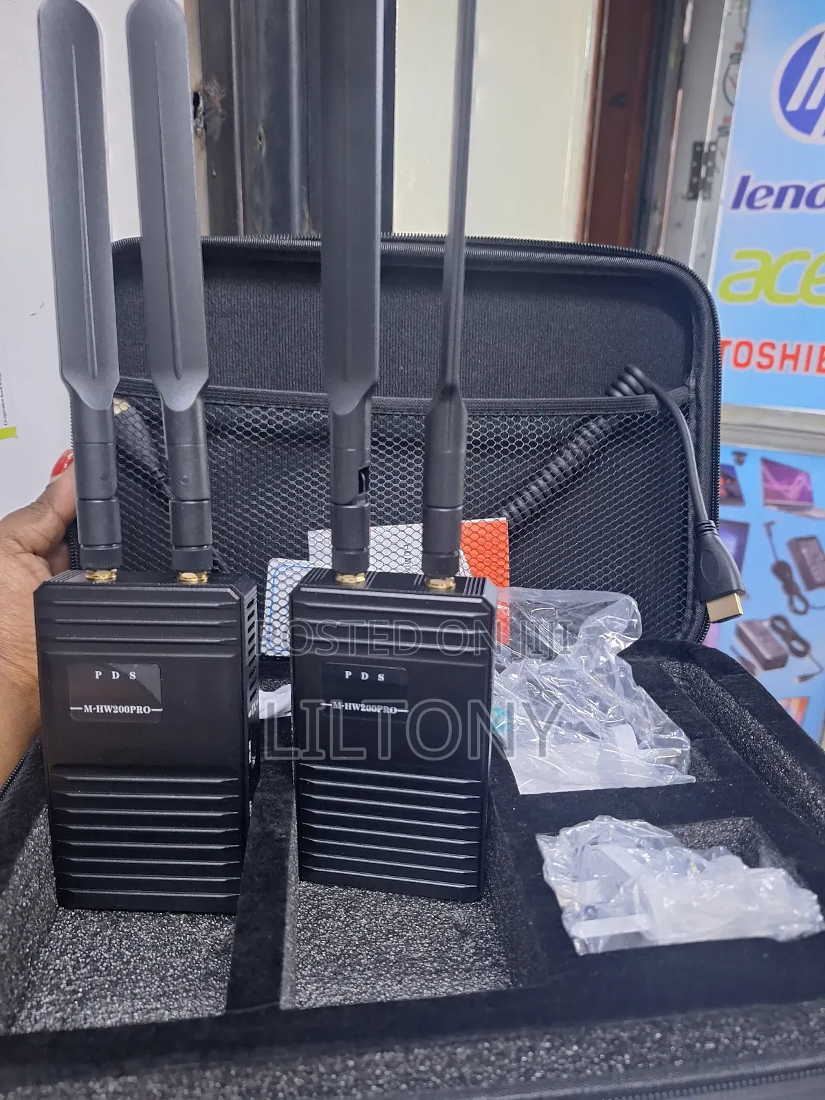 200mtrs Wireless Hdmi Extender With Battery Slot