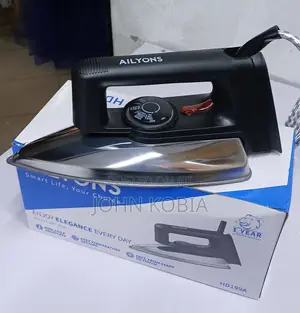 Ailyons Deluxe Dry Iron (Model: Hd199a)