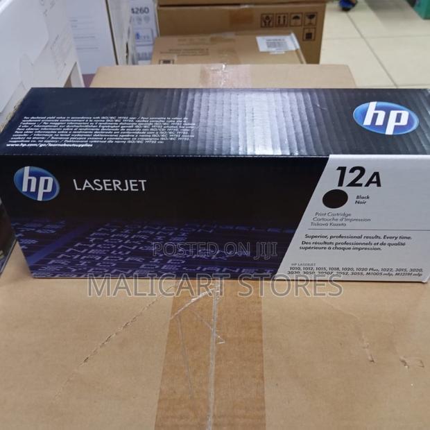 Hp 12a Black Original Laserjet Toner Cartridge (Q2612a)