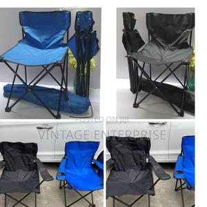 *Foldable Metallic Frame Water Proof Canvas Camping Chair - thumbnail 2