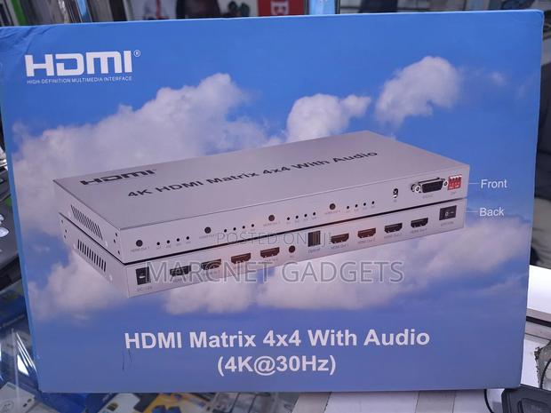 Stable Hdmi Matrix 4×4 With Audio 30hz 3d Support - main view