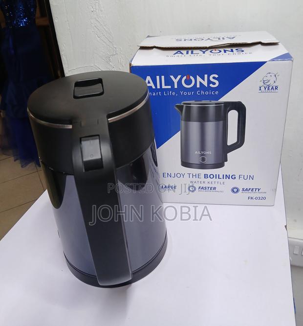 Electric Water Kettle – Model Fk-0320, Ailyons
