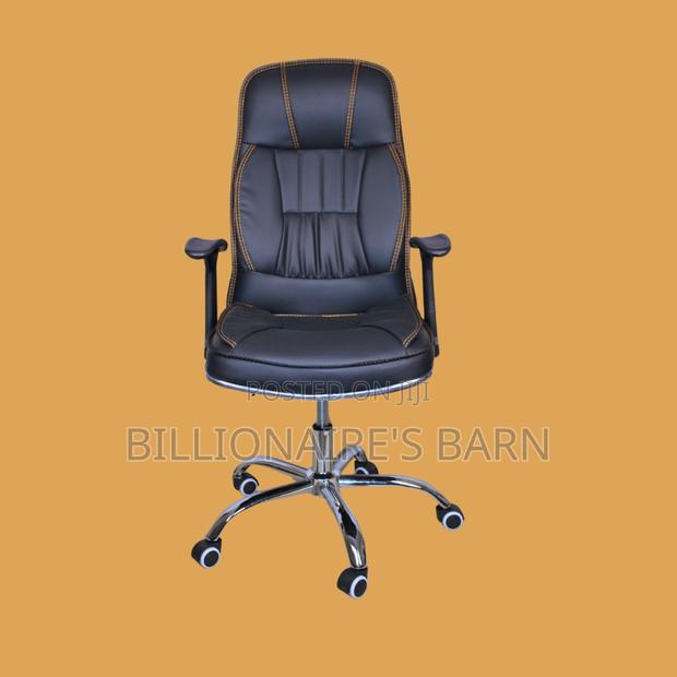 Executive Leather Office Chair | New Arrival High-Density Foam Seat