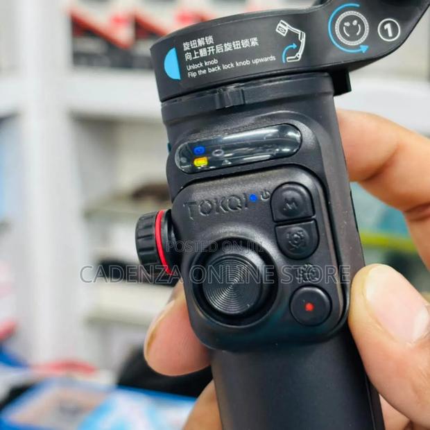 Tokqi M02 3-Axis Handheld Gimbal Stabilizer Cell Phone Selfie Tripod - thumbnail 3