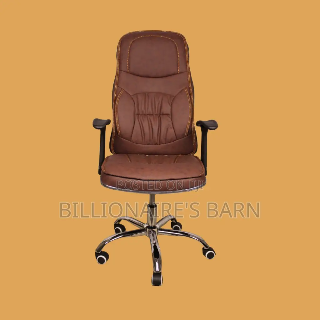 Heavy-duty Ergonomic Executive Leather Chair