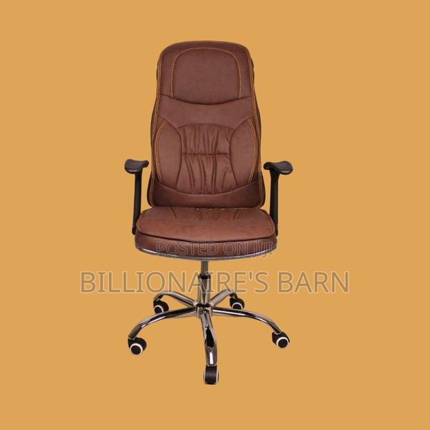 Heavy-duty Ergonomic Executive Leather Chair