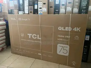 TCL 75" Qled Frameless Television