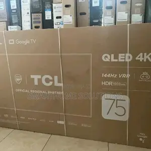TCL 75" Qled Frameless Television