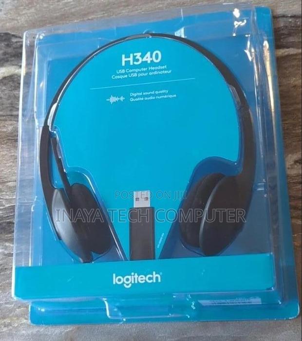 Logitech H390 Wired Headphones - main view