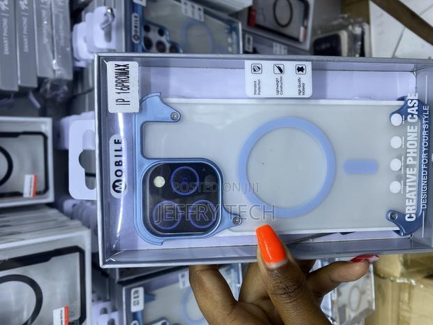 Bezel Less Frameless Magnetic Case for iPhone 16 Pro Max - thumbnail 3