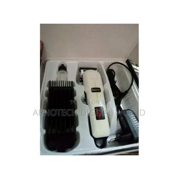 Cordless Rechargeable Geemy Shaver. Gm-6008 - thumbnail 3