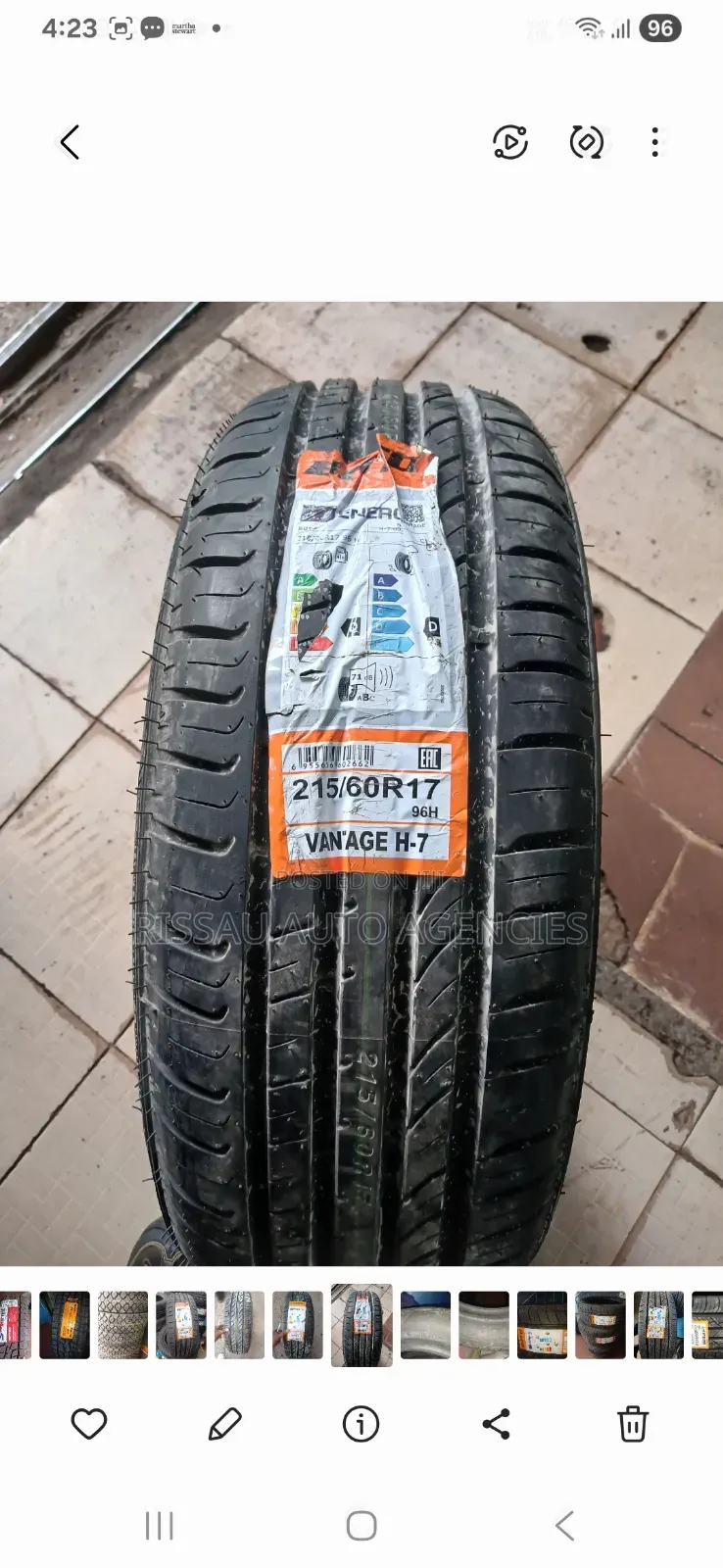 215/60 R 17 Boto Highway Tyres.