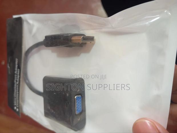 Display Port to Vga Port Adaptor - main view