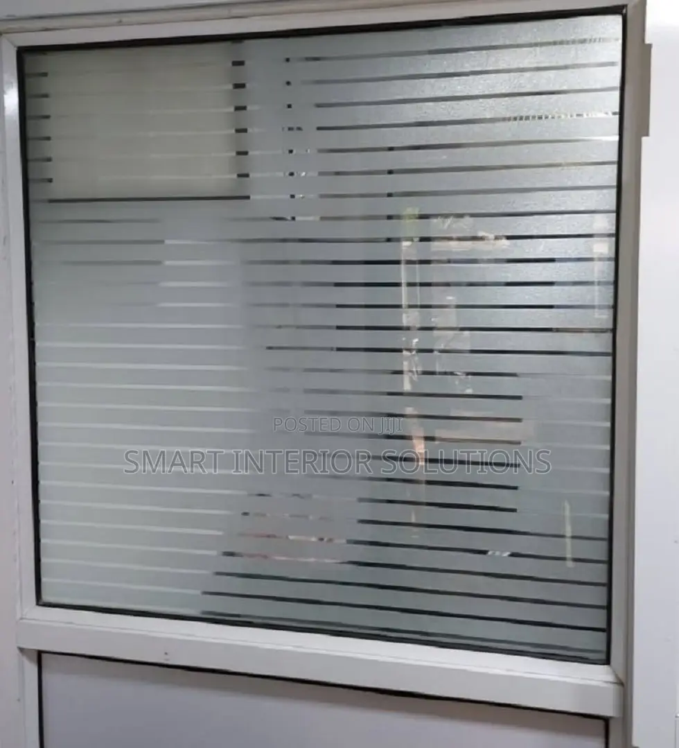 Adhesive Frosted Glass Film