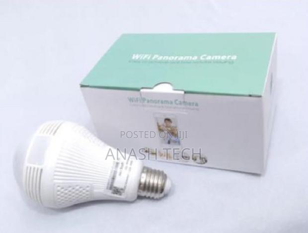 Panorama Full Hd Wifi /Nanny Camera Bulb .