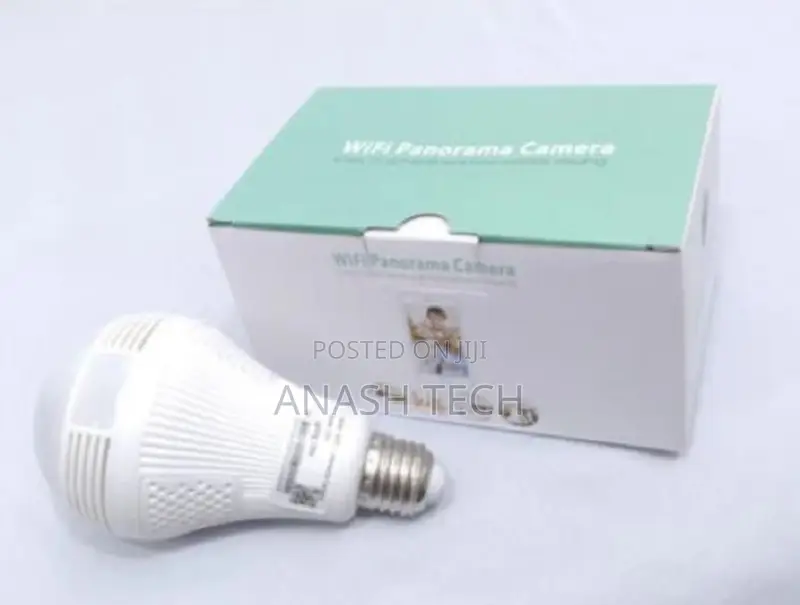 Panorama Full Hd Wifi /Nanny Camera Bulb .