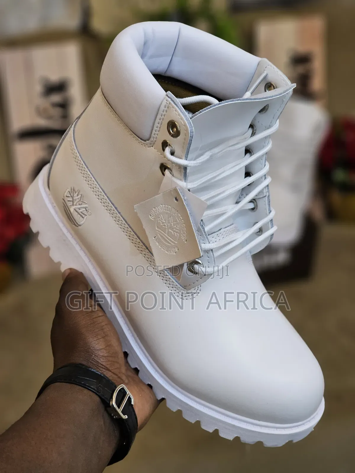 Smooth Leather Timberland Boots